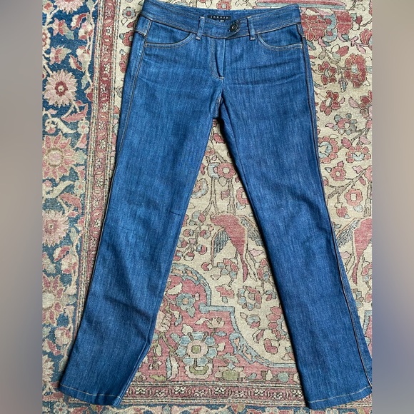 Theory “Canadian Tuxedo” jeans and jean blazer - Picture 4 of 11